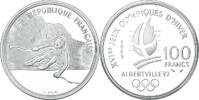 Frankreich 100 Francs Münze, STGL, Silber, KM:971, Gadoury:1 -