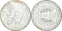 Frankreich 10 Euro Mickey balade de toute beauté, Paris, UNZ, Silber -