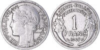 Frankreich Franc Münze, Morlon, Paris, S+, Aluminium, KM:885a.1 -