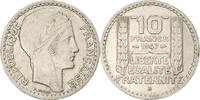 Frankreich 10 Francs Münze, Turin, Beaumont - Le Roger, VZ -