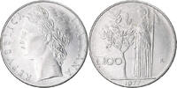 Italien 100 Lire Münze, Rome, VZ, Stainless Steel, KM:96.1 -