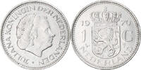 Niederlande Gulden Münze, Juliana, SS+, Nickel, KM:184a -