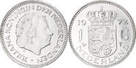 Niederlande Gulden Münze, Juliana, SS+, Nickel, KM:184a -