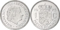 Niederlande Gulden Münze, Juliana, SS+, Nickel, KM:184a -