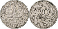 Polen 20 Groszy Warsaw, Nickel, SS, KM:12 -