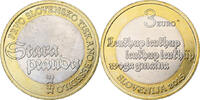 Slowenien 3 Euro Stara Prauba 1515, UNZ, Bi-Metallic -