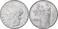 Italien 100 Lire Rome, SS, Stainless Steel, KM:96.1 -