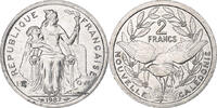 Neukaledonien 2 Francs Paris, Aluminium, VZ+, KM:14 -