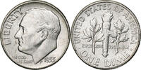 Vereinigte Staaten Dime Roosevelt Dime, U.S. Mint, BU, Silber, UNZ -