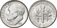 Vereinigte Staaten Dime Roosevelt Dime, U.S. Mint, BU, Silber, UNZ -