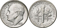 Vereinigte Staaten Dime Roosevelt Dime, U.S. Mint, BU, Silber, UNZ -