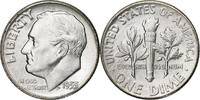 Vereinigte Staaten Dime Roosevelt Dime, U.S. Mint, BU, Silber, UNZ -