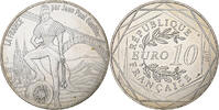 Frankreich 10 Euro L'Auvergne volcanique, Monnaie de Paris, UNZ, Silber -