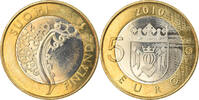 Finnland 5 Euro Provinces - Finland proper, Vantaa, UNZ, Bi-Metallic -
