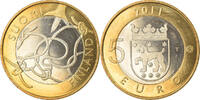 Finnland 5 Euro Provinces - Tavastia, Vantaa, UNZ, Bi-Metallic, KM:161 -