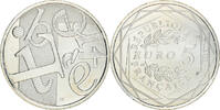 Frankreich 5 Euro Liberté, Paris, UNZ+, Silber -