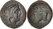 Bronze Æ Münze, Lucania, Thourioi, Bronze, Thourioi, SS, Bronze, BMC:140 -