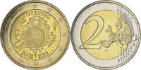 Luxemburg 2 Euro €uro 2002-2012, UNZ, Bi-Metallic -