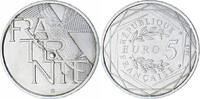 Frankreich 5 Euros UNZ, Silber, Gadoury:EU647 -