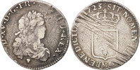 Frankreich 1/3 Ecu Münze, Toulouse, S, Silber, KM:457.13, Gadoury:306 -