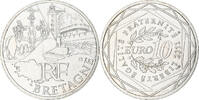 Frankreich 10 Euro Bretagne, Euros des régions, FDC, UNZ, Silber -