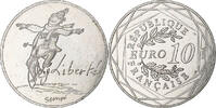 Frankreich 10 Euro Sempé - Liberté, UNZ, Silber, Gadoury:EU717 -