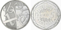 Frankreich 5 Euro Liberté, Paris, UNZ, Silber -
