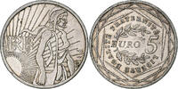 Frankreich 5 Euro Semeuse, VZ, Silber, Gadoury:EU287, KM:1534 -