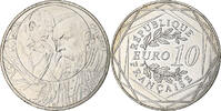 Frankreich 10 Euro Monnaie de Paris, Auguste Rodin, Paris, VZ+, Silber -