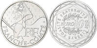 Frankreich 10 Euro Franche-Comté, Euros des régions, UNZ+, Silber -