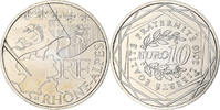 Frankreich 10 Euro Euros des régions, FDC, Paris, Silber, STGL, KM:1751 -