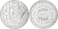 Frankreich 10 Euro Provence-Alpes-Cote d'Azur, Paris, STGL, Silber -