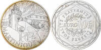 Frankreich 10 Euro Martinique, Paris, STGL, Silber, KM:1744 -