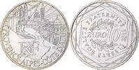 Frankreich 10 Euro Paris, STGL, Silber, KM:1749 -