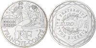 Frankreich 10 Euro Franche-Comté, STGL, Silber -
