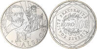 Frankreich 10 Euro Paris, STGL, Silber, KM:1870 -