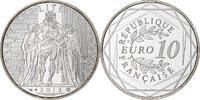 Frankreich 10 Euro Paris, Proof, STGL, Silber, KM:2073 -