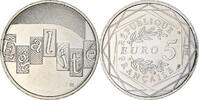 Frankreich 5 Euro Egalité, UNZ+, Silber, Gadoury:EU646 -