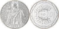 Frankreich 10 Euro Paris, Proof, STGL, Silber, KM:2073 -