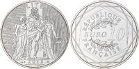 Frankreich 10 Euro Paris, Proof, STGL, Silber, KM:2073 -