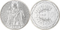 Frankreich 10 Euro Paris, Proof, STGL, Silber, KM:2073 -