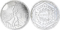 Frankreich 15 Euro Semeuse, SS+, Silber, Gadoury:EU288, KM:1535 -