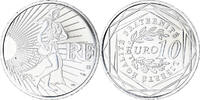 Frankreich 10 Euro FDC, STGL, Silber, Gadoury:EU337, KM:1580 -