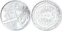 Frankreich 5 Euro Liberté, Paris, UNZ, Silber -
