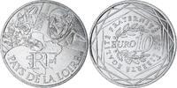 Frankreich 10 Euro Pays de la Loire, Paris, UNZ+, Silber, KM:1881 -