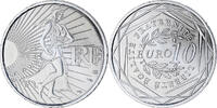 Frankreich 10 Euro Semeuse, STGL, Silber, KM:1580 -