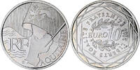 Frankreich 10 Euro Euros des régions, Monnaie de Paris, Aquitaine, UNZ -