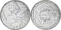 Frankreich 10 Euro Bretagne, Paris, VZ+, Silber, KM:1648 -