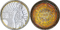 Frankreich 5 Euro Monnaie de Paris, Semeuse, UNZ, Silber, KM:1534 -