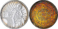 Frankreich 5 Euro Monnaie de Paris, Semeuse, UNZ, Silber, KM:1534 -